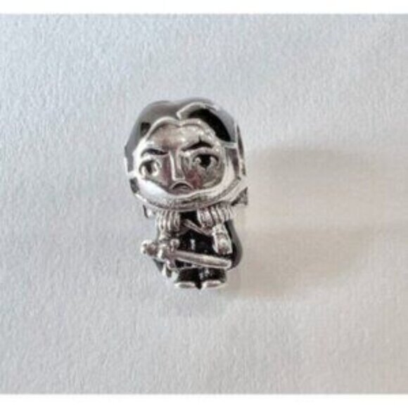 Game of Thrones Jon Snow Charm , Pendant For Pandora Bracelets Necklaces - Picture 3 of 5